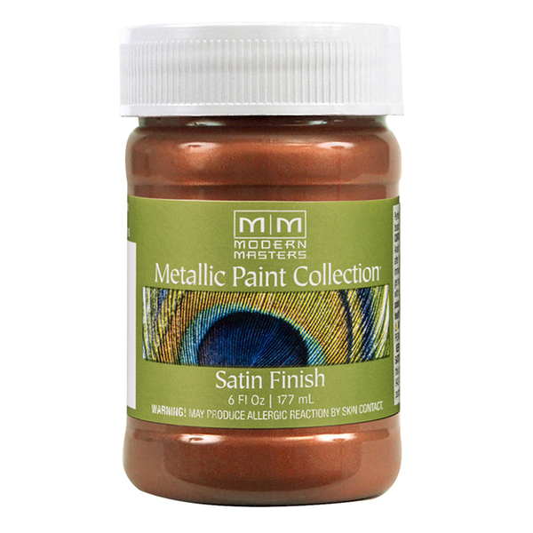 Modern Masters 6 Oz Copper Penny WaterBased Decorative Metallic Paint ME579
